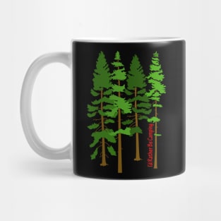 I'd Rather Be Camping Mug